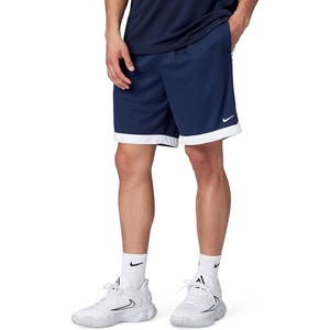 Nike Men’s DNA Academy Dri-FIT 8″ Basketball Shorts(Midnight Navy/White/White/White)