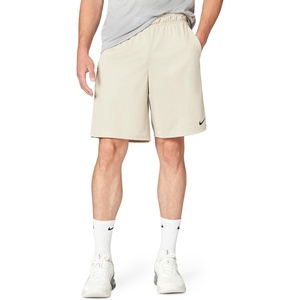 Nike Men’s Dri-FIT Flex 9″ Workout/Training Shorts(Desert Khaki/Black)