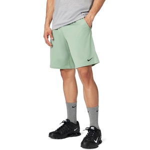 Nike Men’s Dri-FIT Flex 9″ Workout/Training Shorts(Steam/Black)