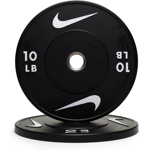 Nike Olympic Rubber Bumper Plates – Pair(10 lb – Pair)