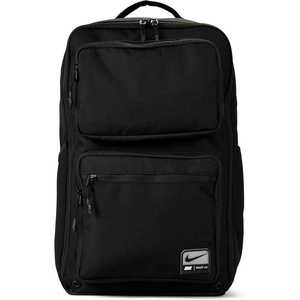 Nike Unisex Adult Fitness Utility 2.0 Speed Backpack (27L) | Mens & Womens(Black/Black/White)