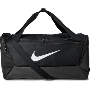 Nike Unisex Adult Gameday Brasilia 9.5 Training Duffel Bag (25L, 41L, 60L, or 95L) | Mens and Womens(Black/Black/White)