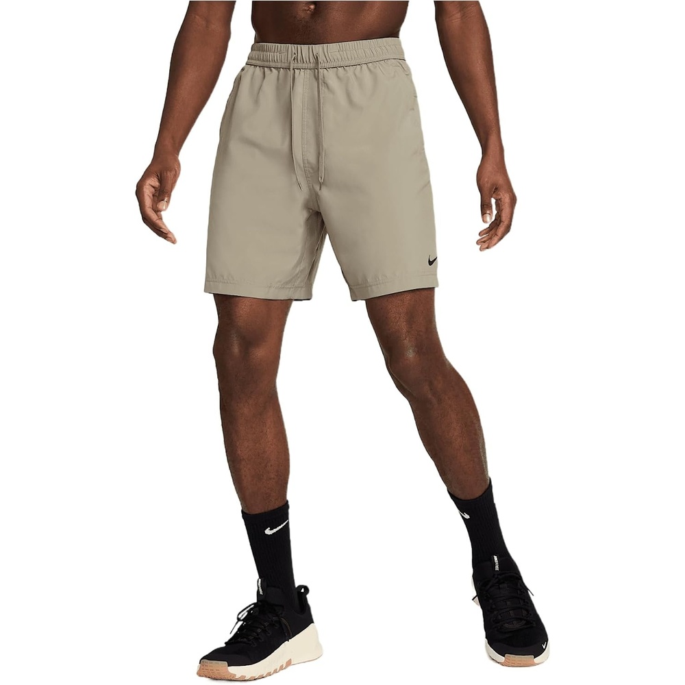 image:imageNike Mens Form DriFIT 7 Workout Shorts Unlined Training ShortsLight ArmyBlack