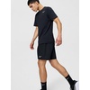 Nike Men’s Form Dri-FIT 7″ Workout Shorts; Unlined Training Shorts(Black/White)