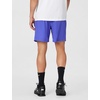 Nike Men’s Form Dri-FIT 7″ Workout Shorts; Unlined Training Shorts(Persian Violet/Black)