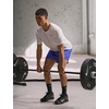Nike Men’s Form Dri-FIT 7″ Workout Shorts; Unlined Training Shorts(Persian Violet/Black)