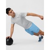 Nike Men’s Form Dri-FIT 7″ Workout Shorts; Unlined Training Shorts(Work Blue/Black)