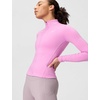 Nike Women’s One Fitted Dri-fit Full-zip Jacket(Light Magenta/White)