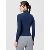Nike Women’s One Fitted Dri-fit Full-zip Jacket(Midnight Navy/White)