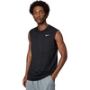Nike Men’s Dri-fit Legend Sleeveless Fitness T-Shirt(Black/Matte Silver)