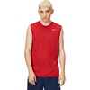 Nike Men’s Dri-fit Legend Sleeveless Fitness T-Shirt(Tough Red/White)