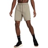 Nike Men’s Form Dri-FIT 7″ Workout Shorts; Unlined Training Shorts(Light Army/Black)