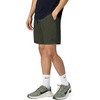 Nike Men’s Form Dri-FIT 7″ Workout Shorts; Unlined Training Shorts(Sequoia/Black)