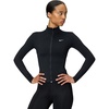 Nike Women’s One Fitted Dri-fit Full-zip Jacket(Black/White)