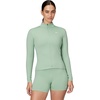 Nike Women’s One Fitted Dri-fit Full-zip Jacket(Steam/White)