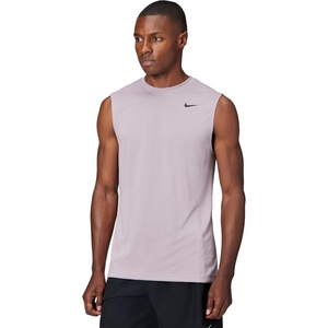 Nike Men’s Dri-fit Legend Sleeveless Fitness T-Shirt(Light Violet Ore/Black)