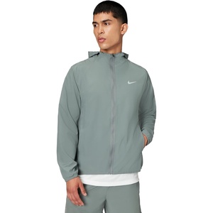 Nike Men’s Form Dri-FIT Hooded Versatile Jacket(Smoke Grey/Reflective Silver)