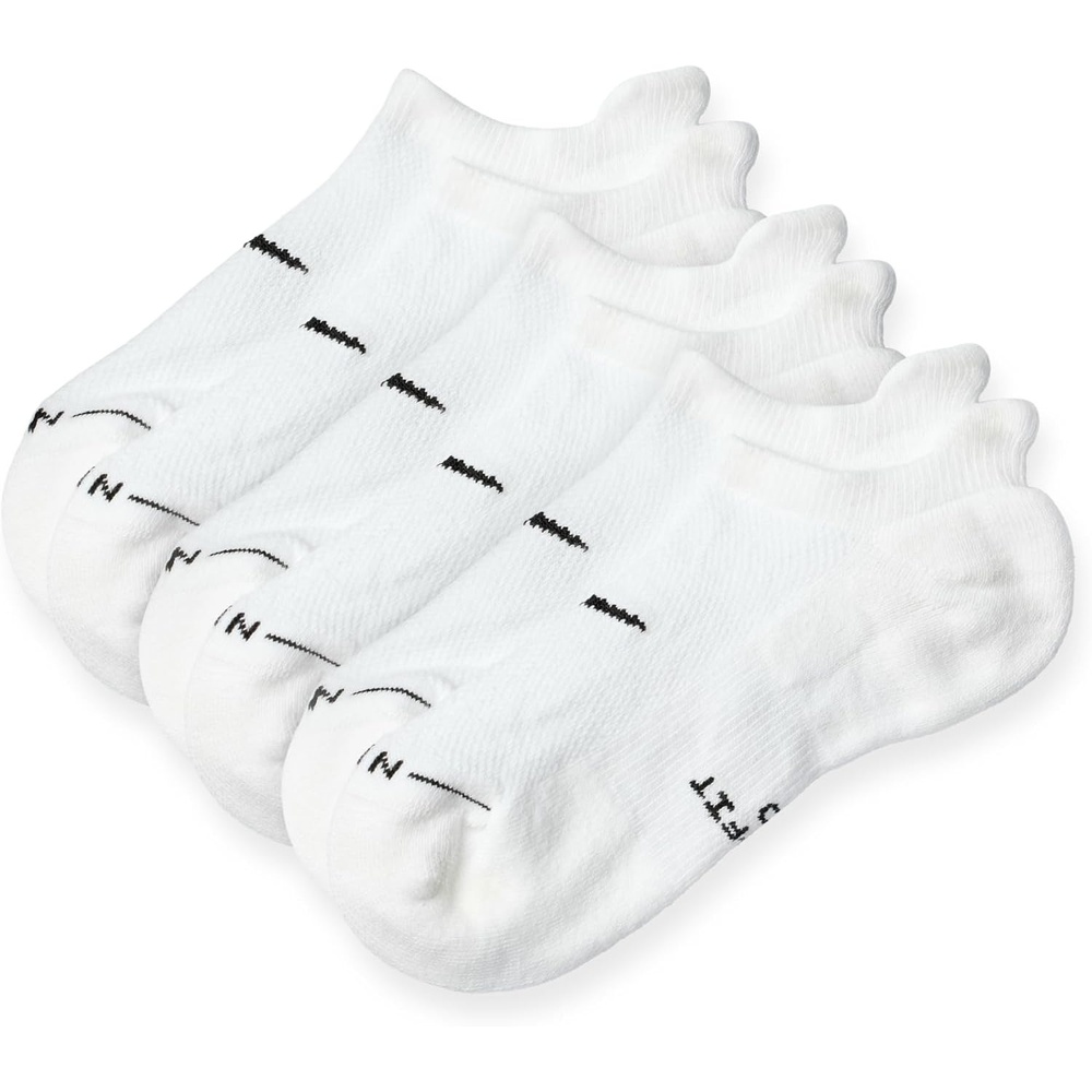 image:imageNike Unisex Adult Everyday Elevated NoShow Socks 3Pack Mens amp WomensWhiteBlack