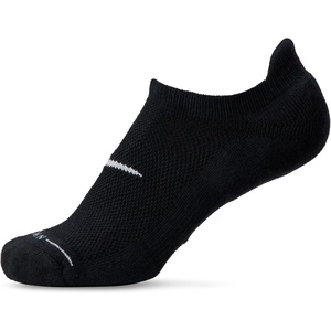 Nike Unisex Adult Everyday Elevated No-Show Socks (3-Pack) | Mens & Womens(Black/White)