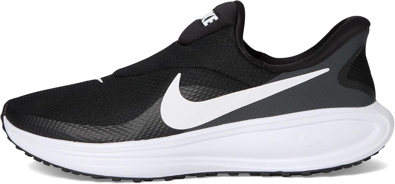 image:imageNike Mens Revolution 8 Easy On Road Running ShoesBlackWhiteAnthraciteWolf Grey