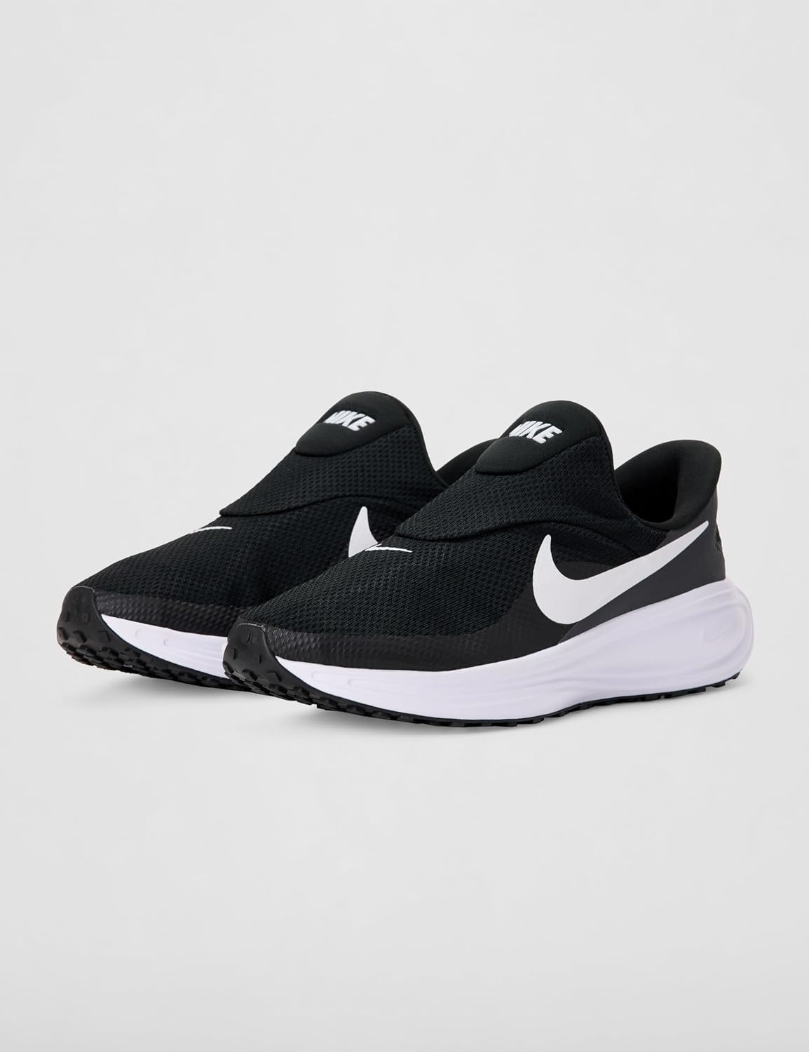 image:imageNike Mens Revolution 8 Easy On Road Running ShoesBlackWhiteAnthraciteWolf Grey