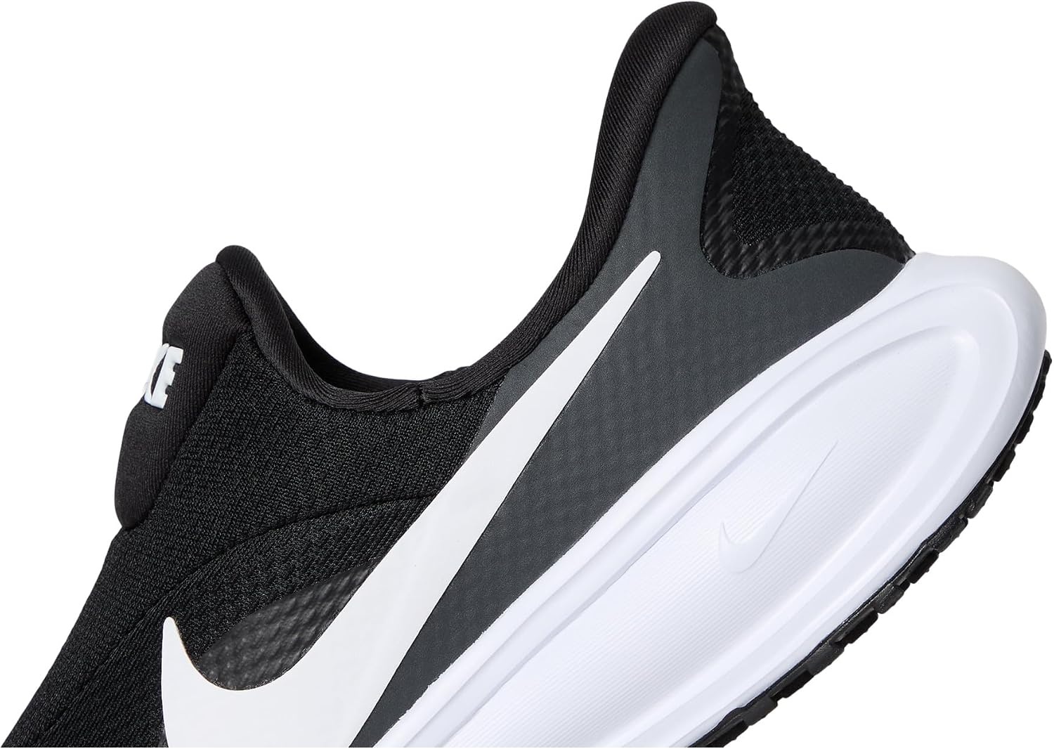 image:imageNike Mens Revolution 8 Easy On Road Running ShoesBlackWhiteAnthraciteWolf Grey