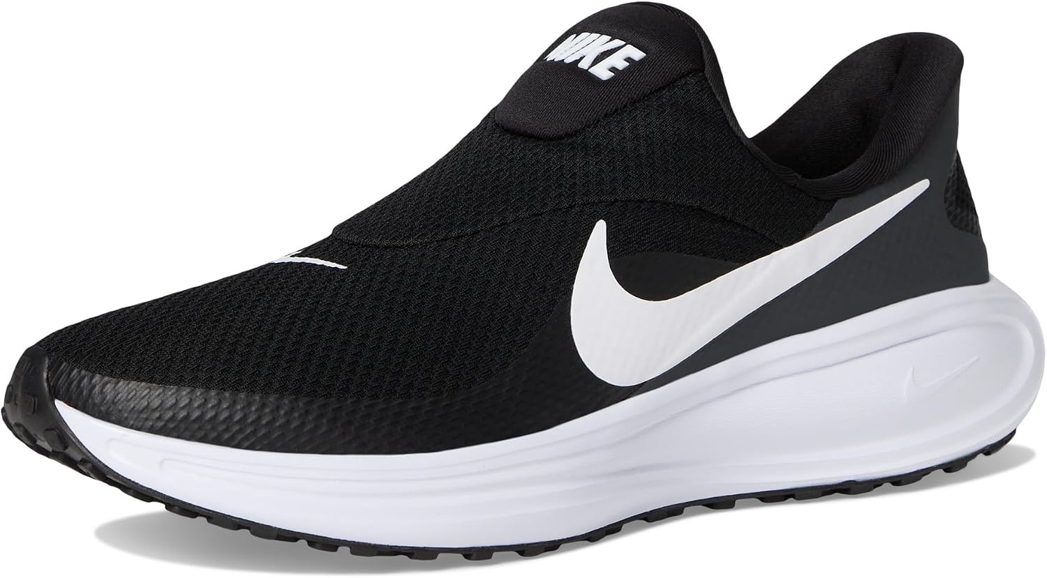 image:imageNike Mens Revolution 8 Easy On Road Running ShoesBlackWhiteAnthraciteWolf Grey