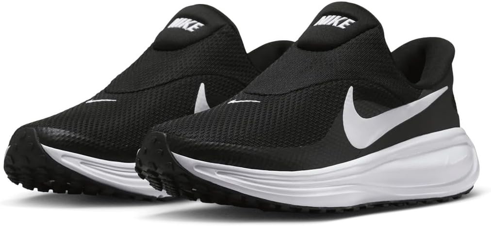 image:imageNike Mens Revolution 8 Easy On Road Running ShoesBlackWhiteAnthraciteWolf Grey