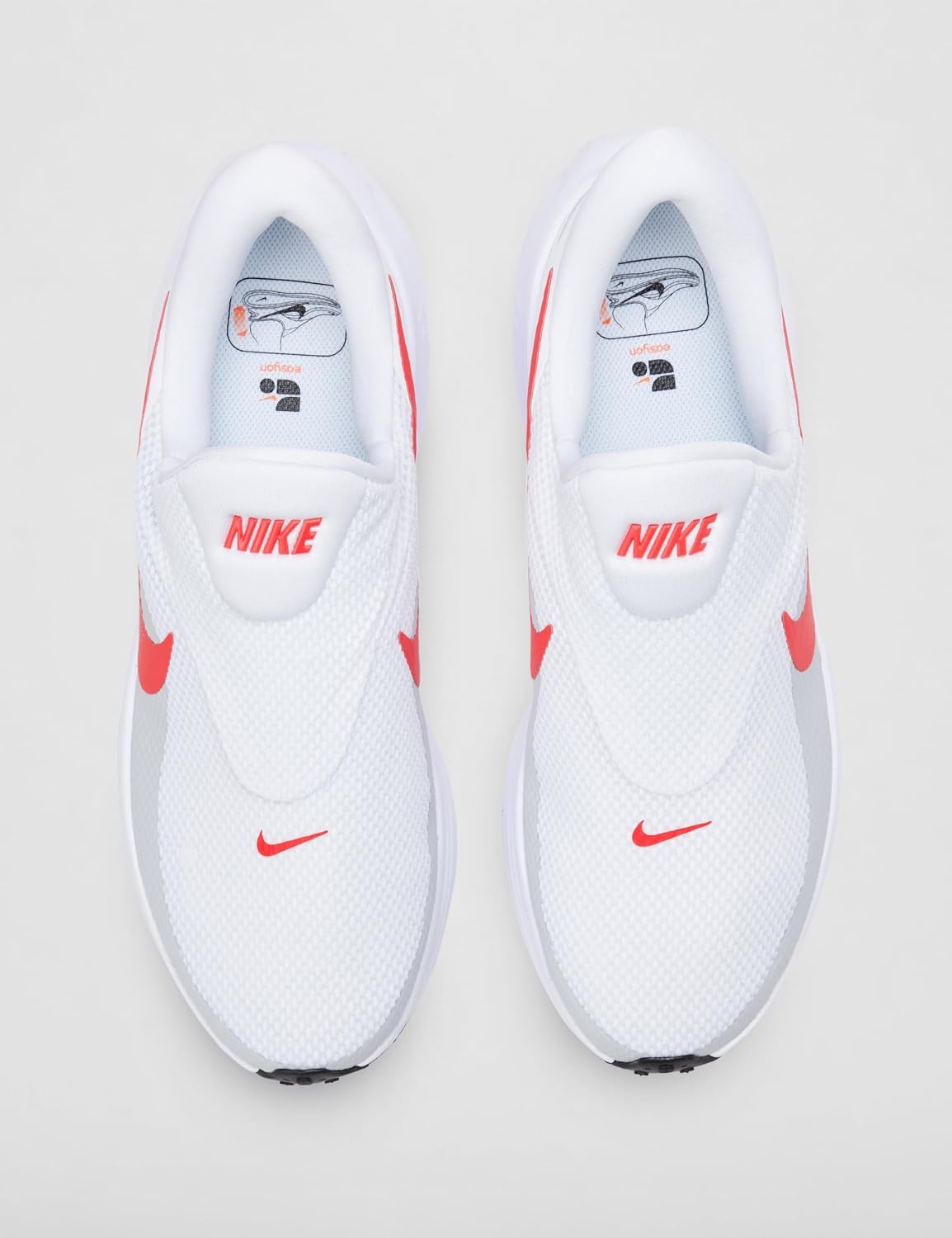 image:imageNike Mens Revolution 8 Easy On Road Running ShoesWhiteLight CrimsonOff White