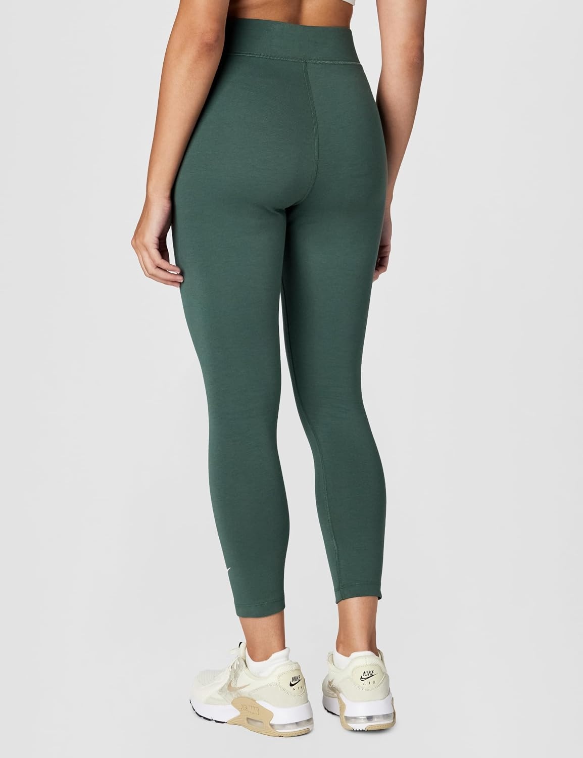 image:imageNike Womens Sportswear Classic HighWaisted 78 LeggingsCamo GreenWhite