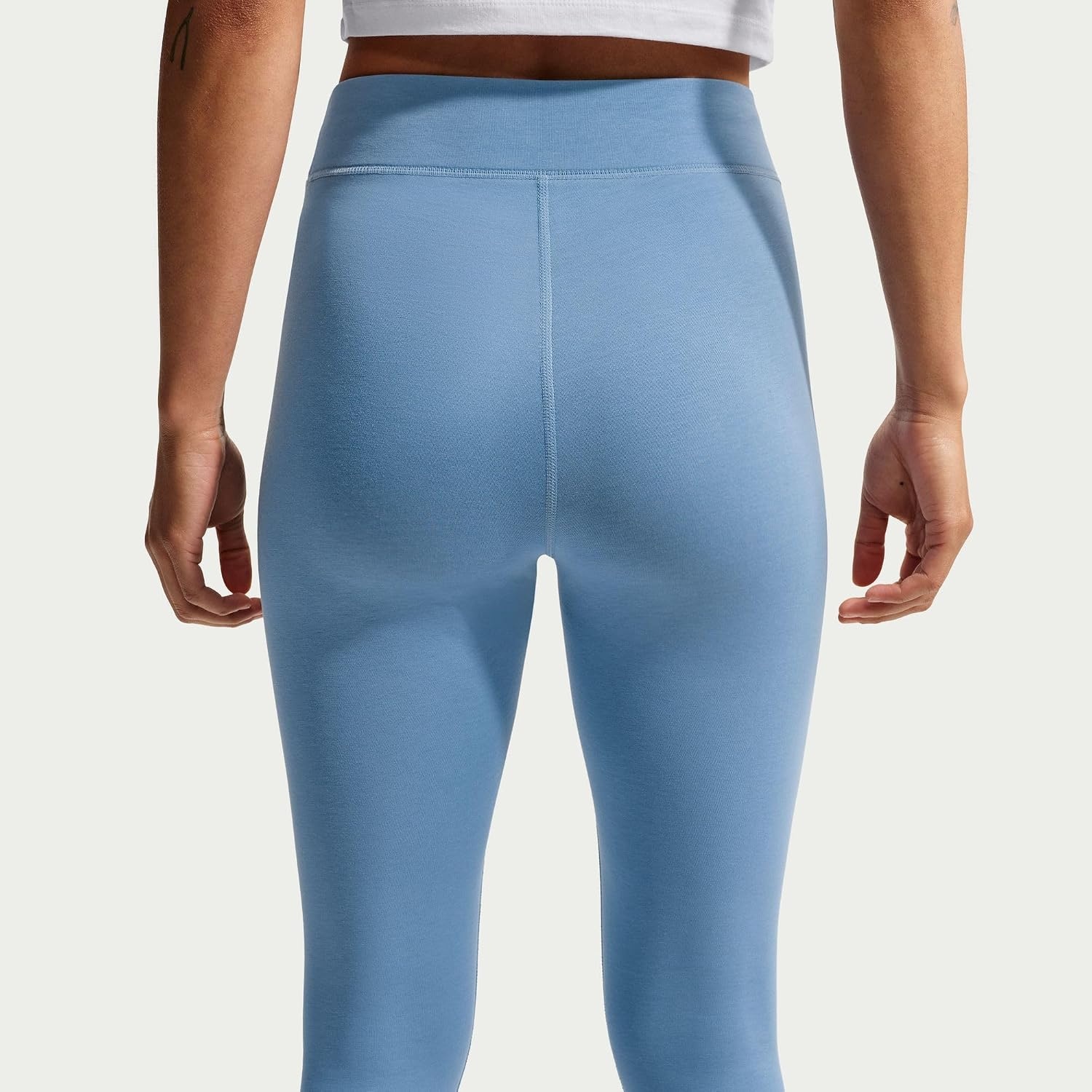image:imageNike Womens Sportswear Classic HighWaisted 78 LeggingsWork BlueWhite