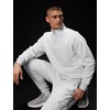 Nike Men’s Club Fleece Half Zip(Birch Heather/White/White)