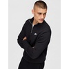 Nike Men’s Club Fleece Half Zip(Black/Black/White)
