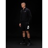 Nike Men’s Club Fleece Half Zip(Black/Black/White)