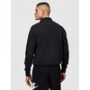 Nike Men’s Club Fleece Half Zip(Black/Black/White)