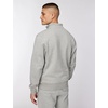 Nike Men’s Club Fleece Half Zip(Dark Grey Heather/Light Smoke Grey/White)