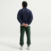 Nike Men’s Club Fleece Half Zip(Obsidian/Obsidian/White)