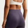 Nike Women’s Sportswear Classic High-Waisted 7/8 Leggings(Gridiron/White)