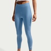 Nike Women’s Sportswear Classic High-Waisted 7/8 Leggings(Work Blue/White)