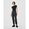 Nike Women’s Sportswear Classic Woven Protection UV Mid-Rise Loose Joggers(Black/White)