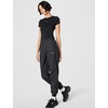 Nike Women’s Sportswear Classic Woven Protection UV Mid-Rise Loose Joggers(Black/White)