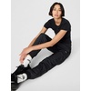 Nike Women’s Sportswear Classic Woven Protection UV Mid-Rise Loose Joggers(Black/White)