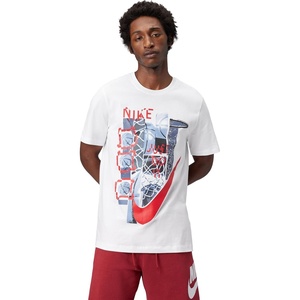 Nike Men’s Sportswear Basketball Graphic T-Shirt(White)