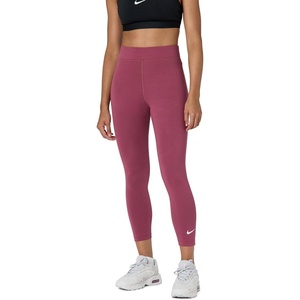 Nike Women’s Sportswear Classic High-Waisted 7/8 Leggings(Pink Smoke/White)
