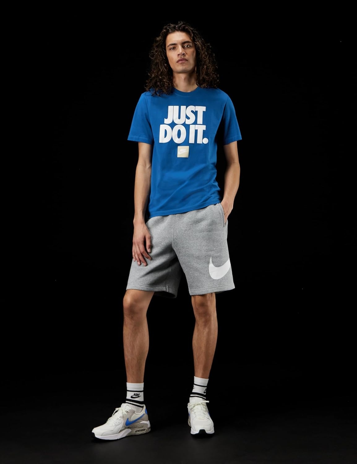 image:imageNike Mens Club Just Do It Graphic TShirtCourt Blue