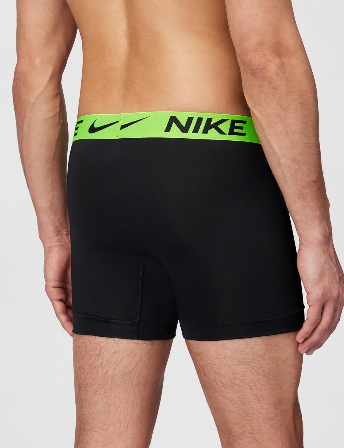 image:imageNike Mens Essential Micro Stretch Boxer Brief Underwear 3packBlackVolt WbCool Grey WbUniversity Red Wb