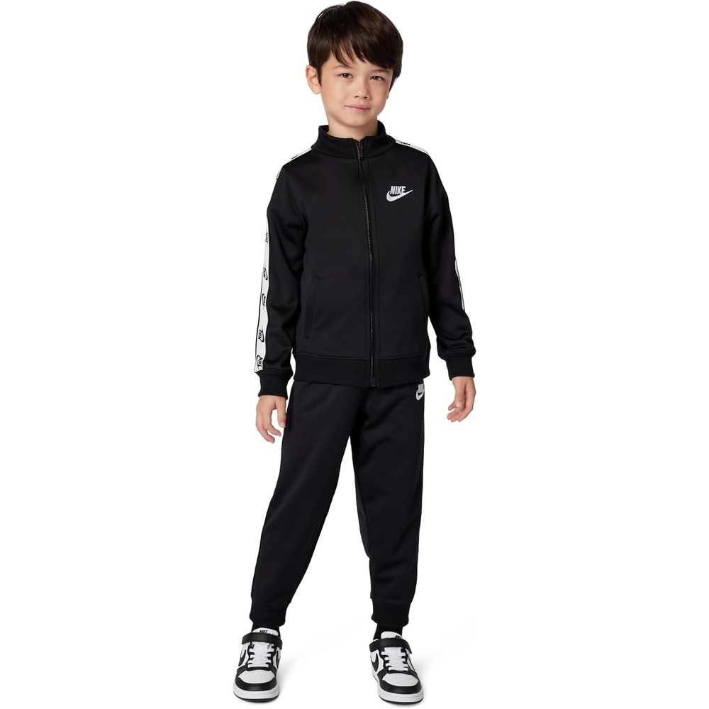 image:imageNike Kids DriFIT Logo Taping Full Zip 2Piece Outfit SetBlack