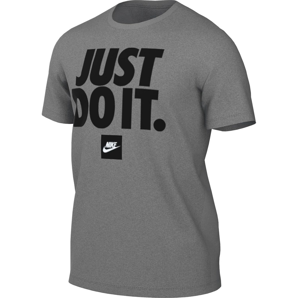 image:imageNike Mens Club Just Do It Graphic TShirtDark Grey Heather