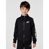 Nike Kids’ Dri-FIT Logo Taping Full Zip 2-Piece Outfit Set(Black)