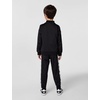 Nike Kids’ Dri-FIT Logo Taping Full Zip 2-Piece Outfit Set(Black)